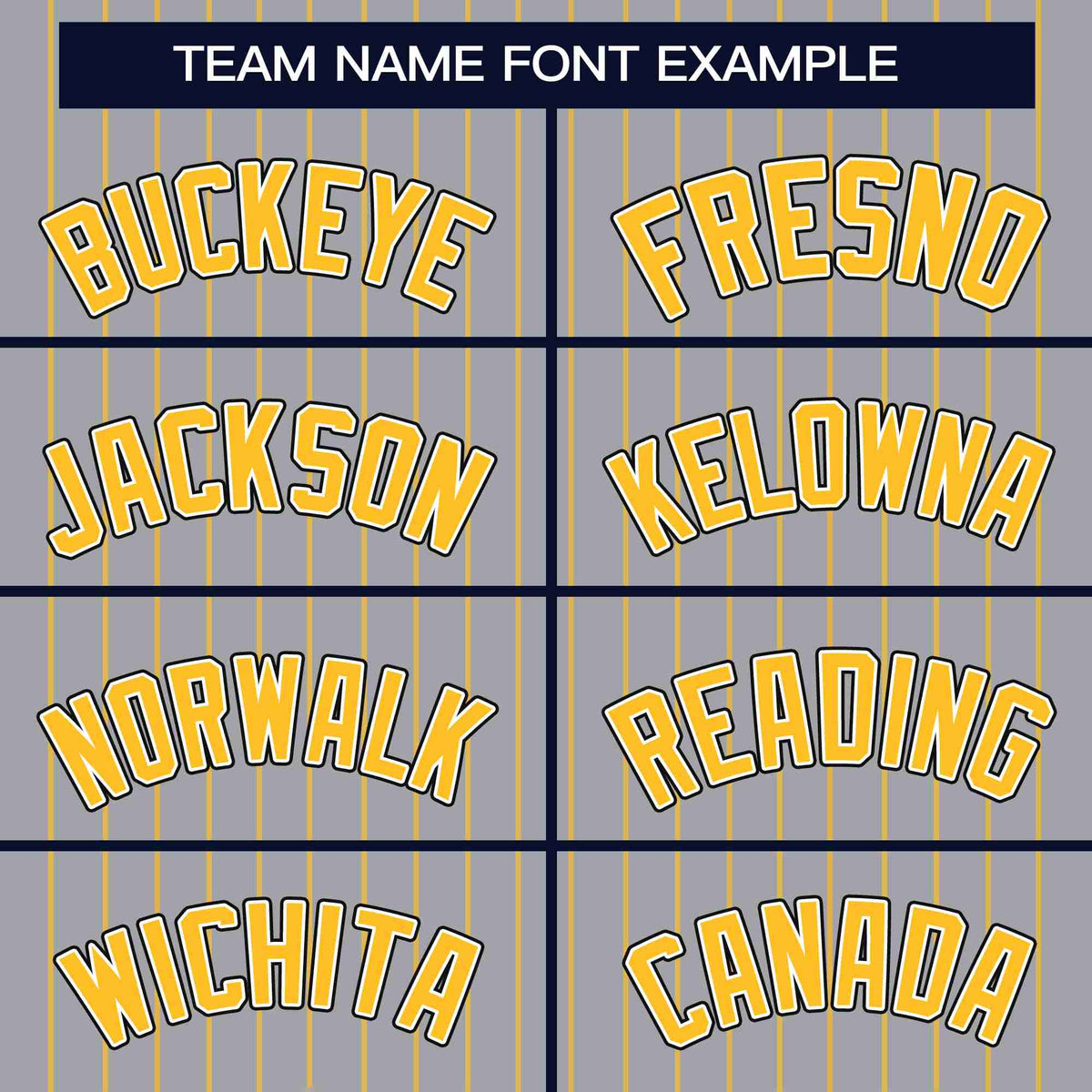 Custom Gray Gold Stripe Fashion Design Full Button Authentic Baseball Jersey