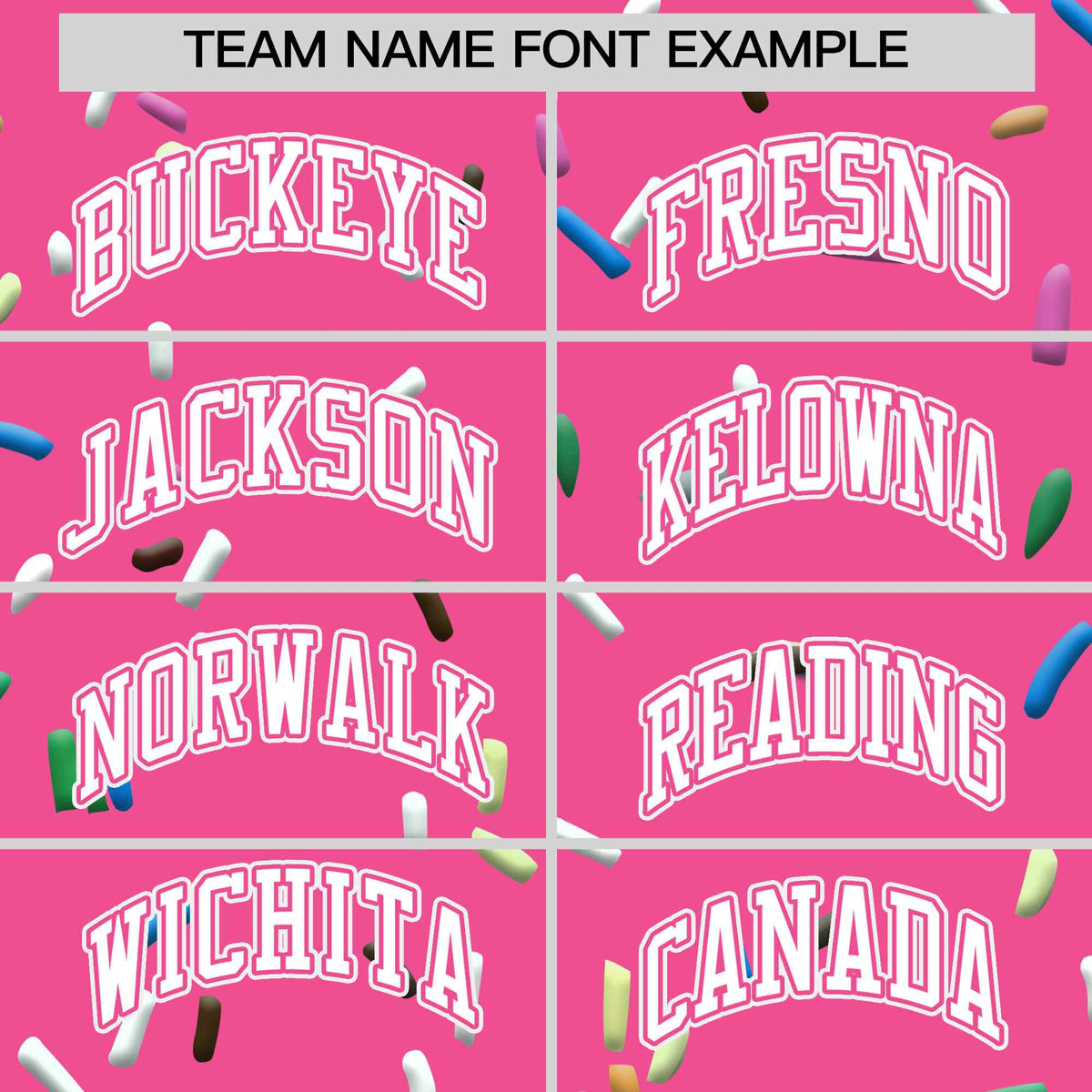 Custom Pink White Ice Cream Pattern Personalized V-Neck Hockey Jersey