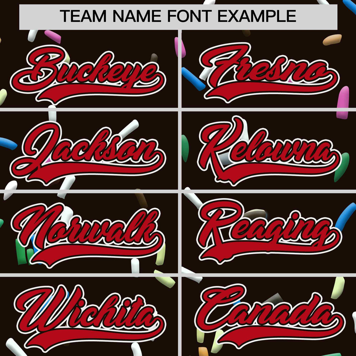 Custom Brown Red Ice Cream Pattern Personalized V-Neck Hockey Jersey