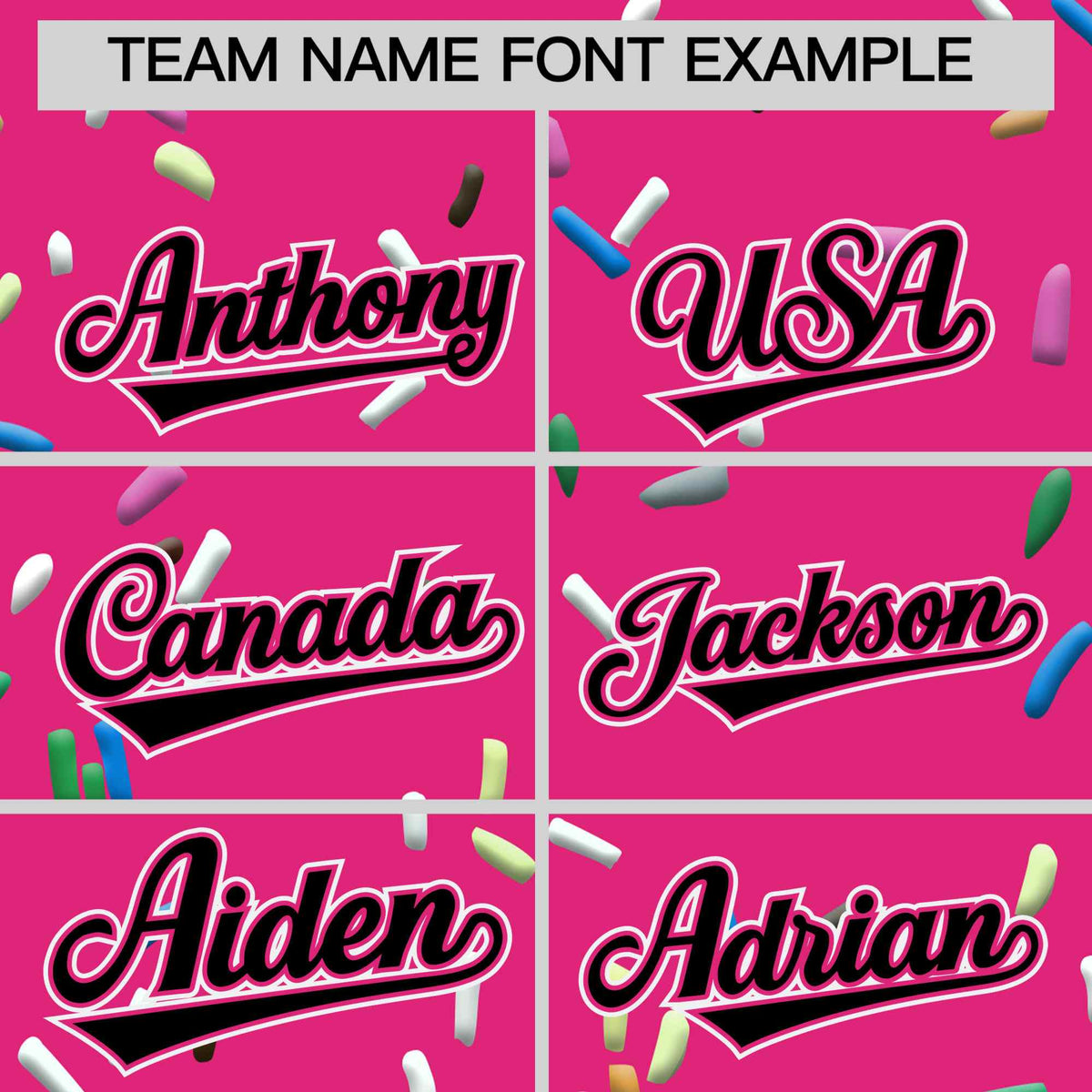 Custom Rose Red Black Ice Cream Pattern Personalized V-Neck Hockey Jersey| KXKSHOP