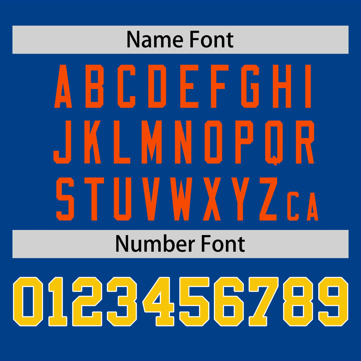 Custom Royal Orange-Orange Personalized Raglan Sleeves V-Neck Hockey Jersey