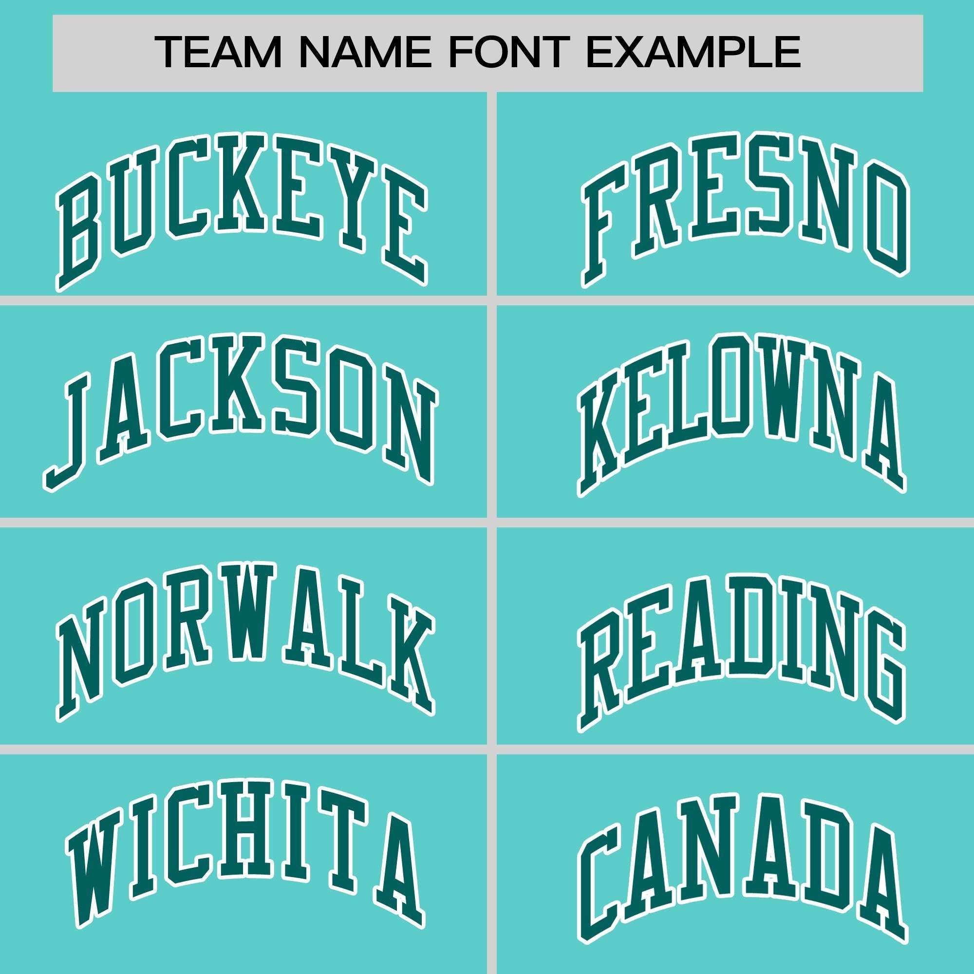 Custom Bright Green Aqua Personalized Raglan Sleeves Round-Neck Hockey Jersey
