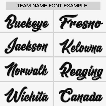 Custom White Black Personalized Raglan Sleeves Round-Neck Hockey Jersey