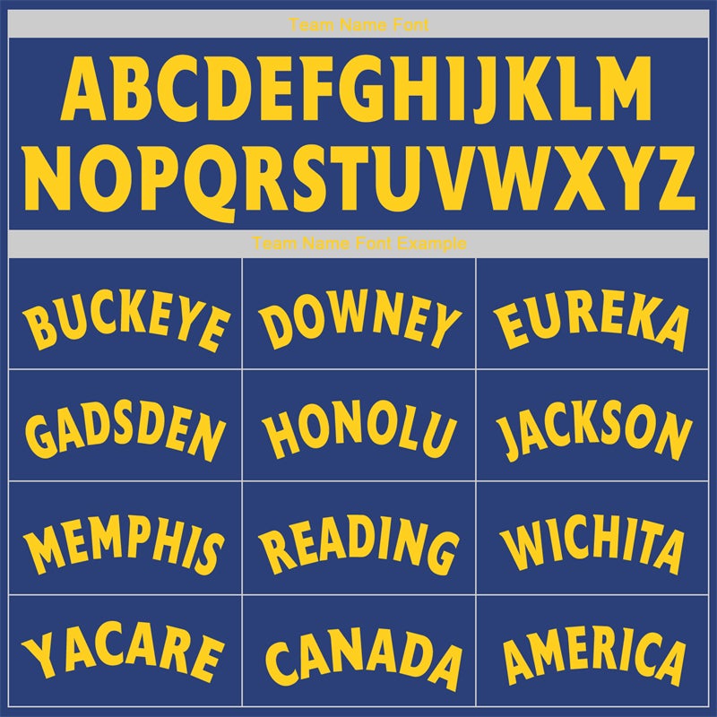 Custom Royal Yellow-Yellow Classic Sets Basketball Jersey