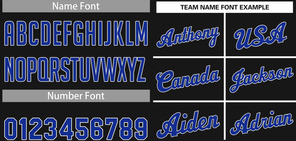 Custom Black Royal-White Classic Sets Sports Uniform Basketball Jersey