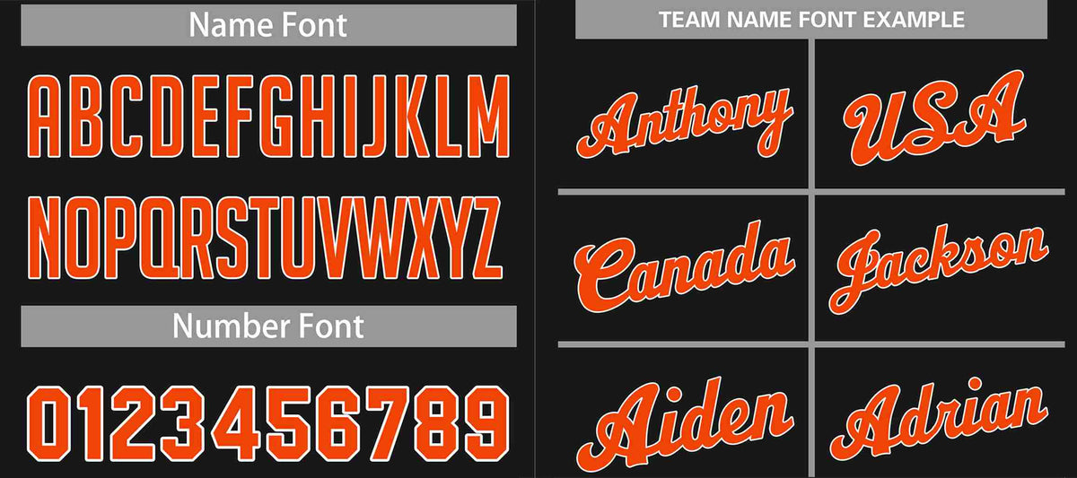 Custom Black Orange-White Classic Sets Sports Uniform Basketball Jersey