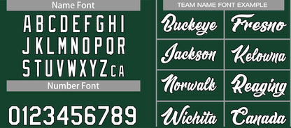 Custom Hunter Green White-Black Heal Sports Uniform Classic Sets Basketball Jersey