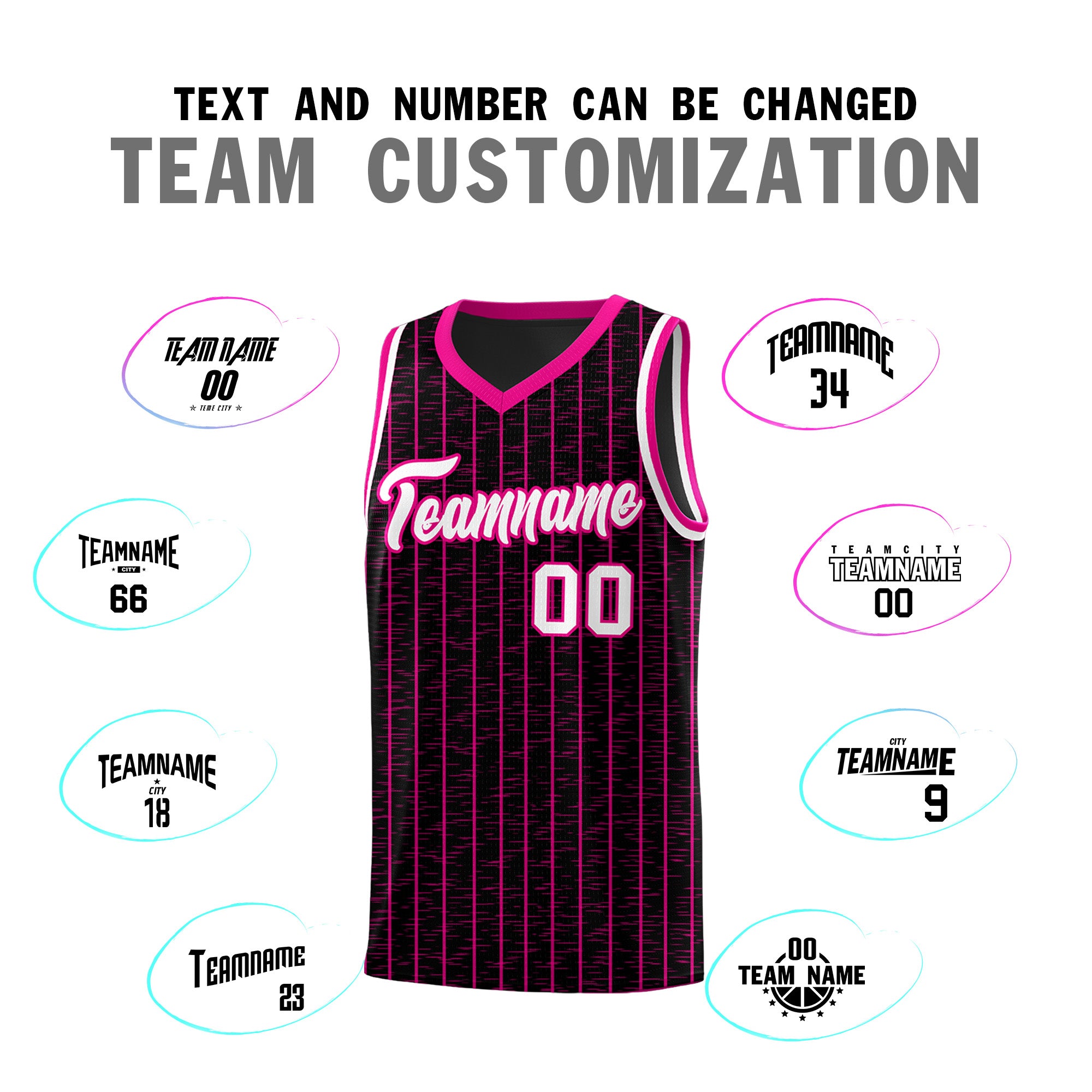 Custom Black Custom Gray Pinstripe Retro Sets Uniform Basketball Jersey