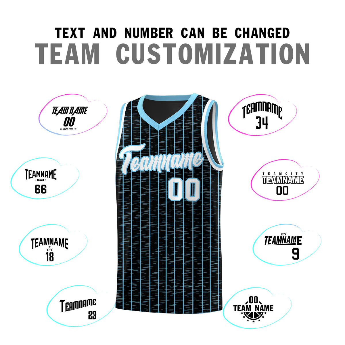 Custom Black Custom Gray Pinstripe Retro Sets Uniform Basketball Jersey