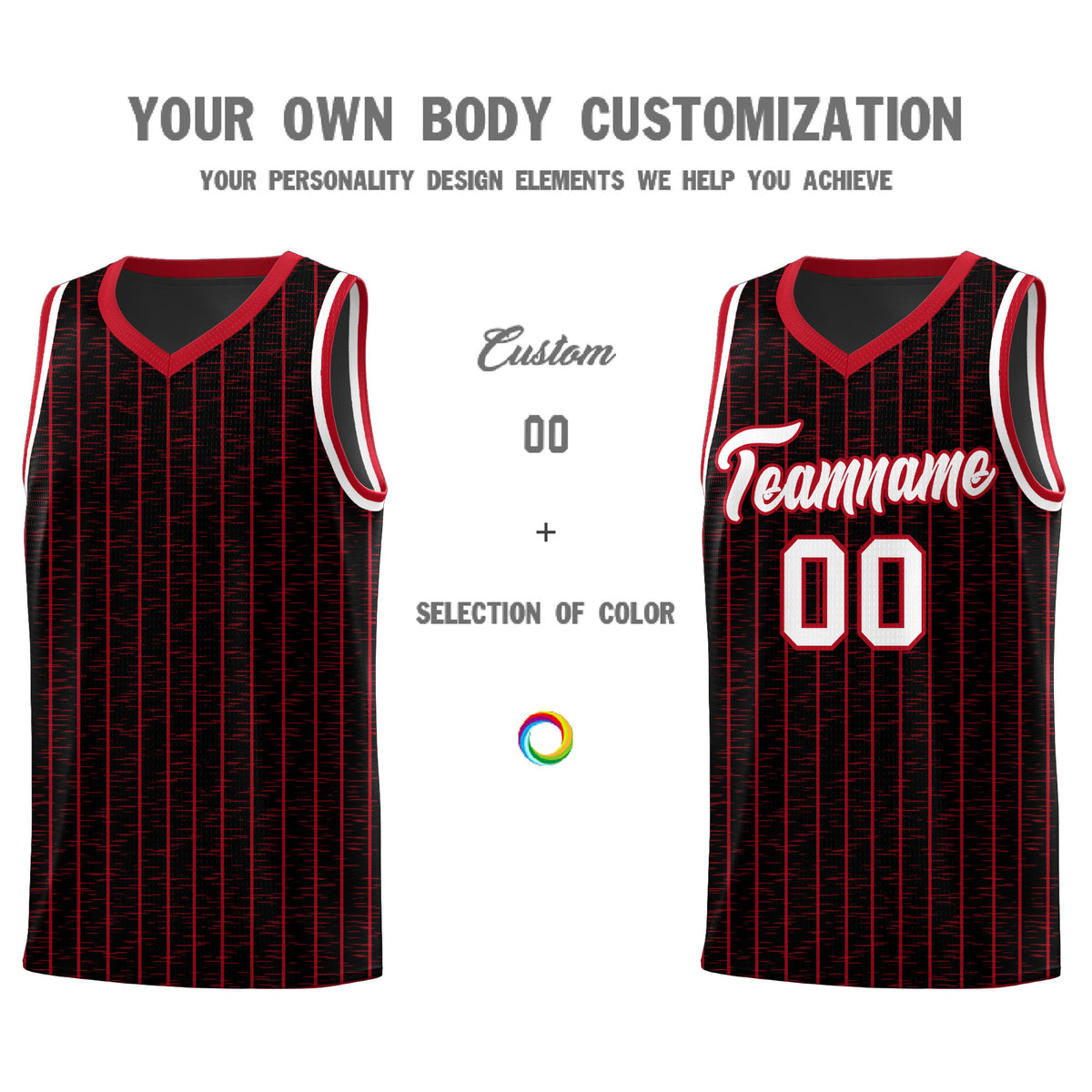 Custom Black Custom Gray Pinstripe Retro Sets Uniform Basketball Jersey