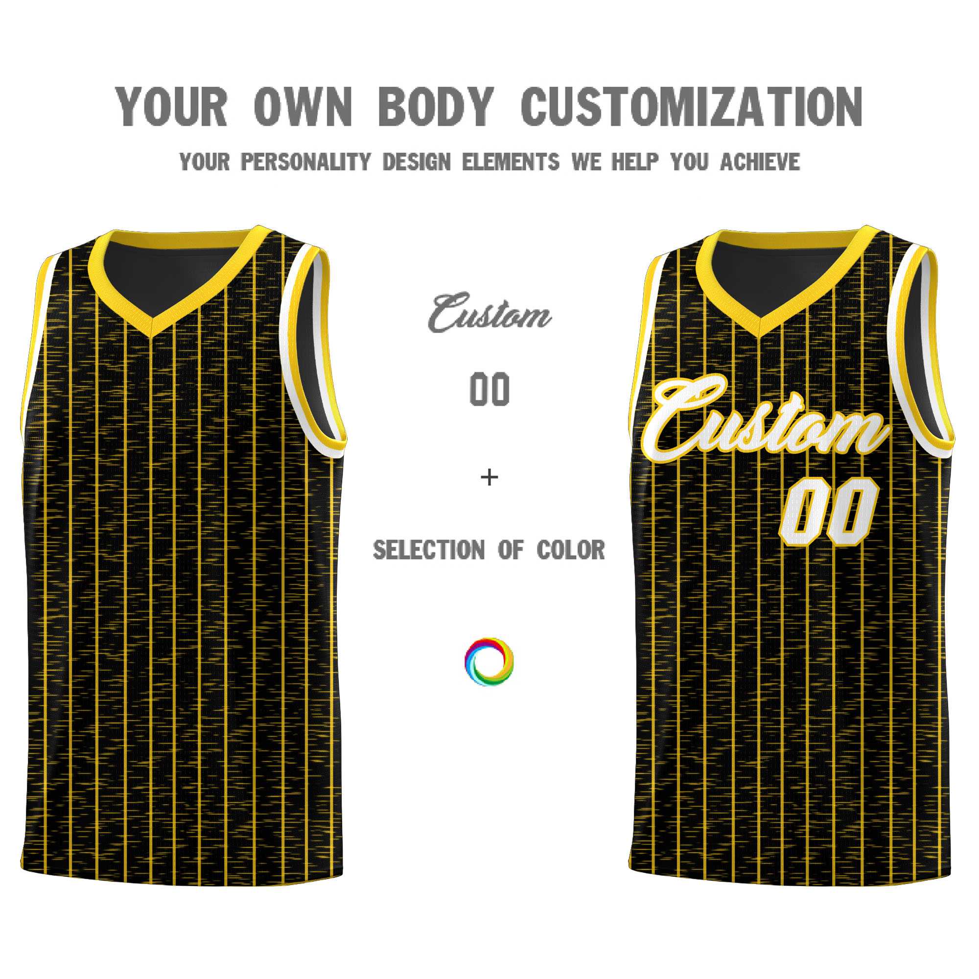 Custom Black Custom Gray Pinstripe Retro Sets Uniform Basketball Jersey