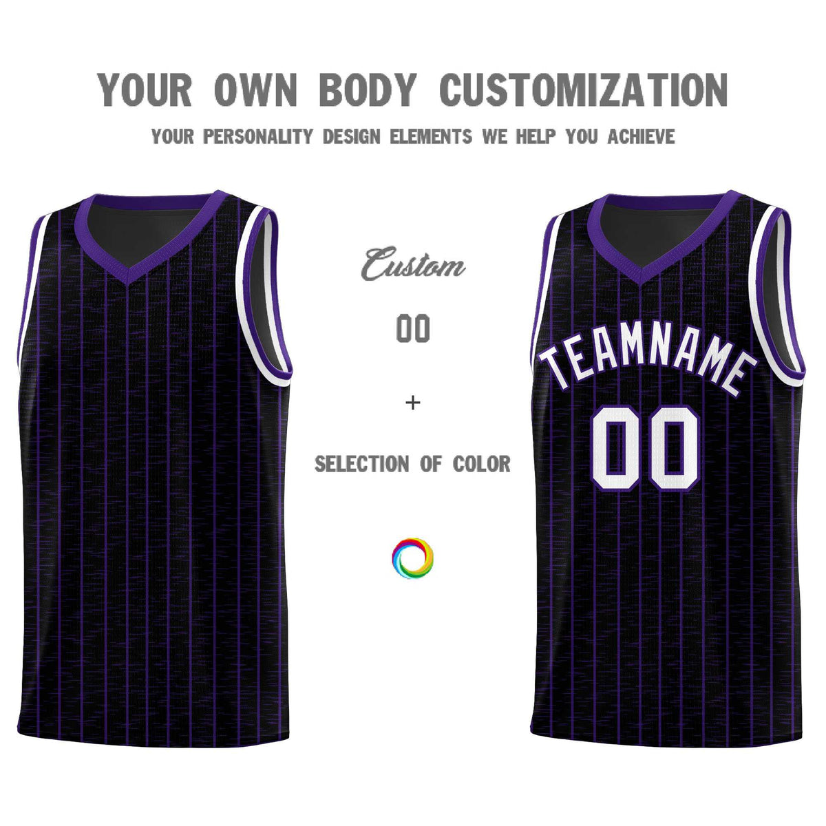 Custom Black Custom Gray Pinstripe Retro Sets Uniform Basketball Jersey