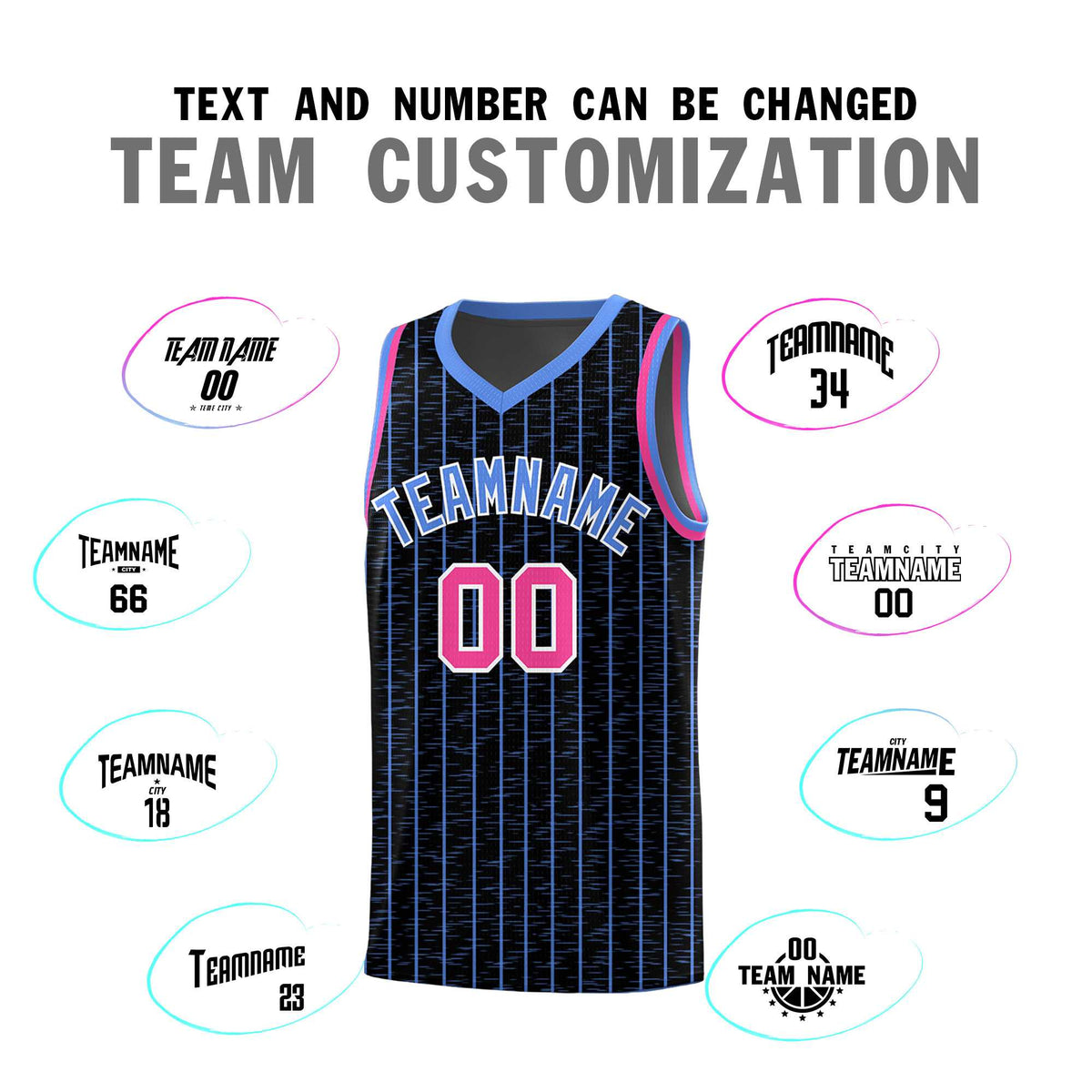 Custom Black Custom Gray Pinstripe Retro Sets Uniform Basketball Jersey