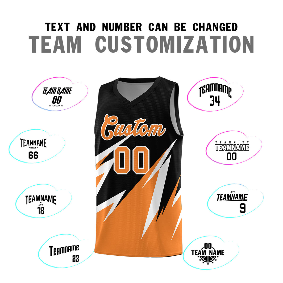 Custom Black Abstract Mountain Pattern Sports Uniform Basketball Jersey