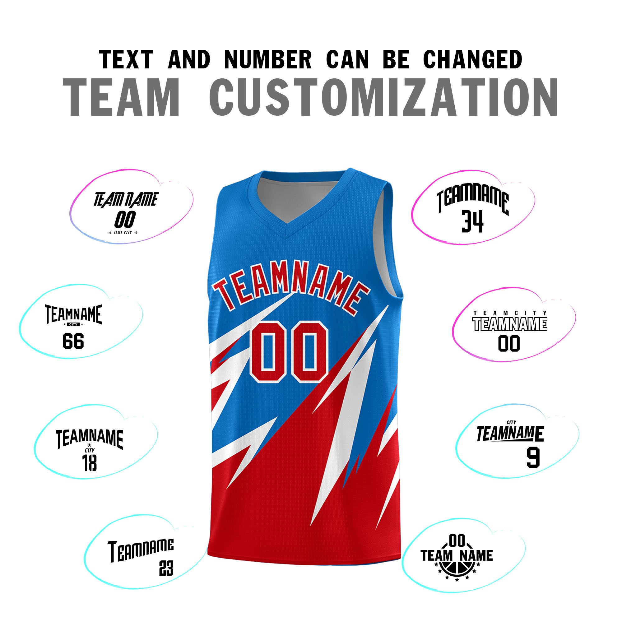 Custom Royal Abstract Mountain Pattern Sports Uniform Basketball Jersey