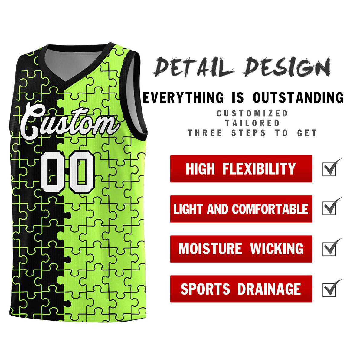 Custom Black Basketball Jersey