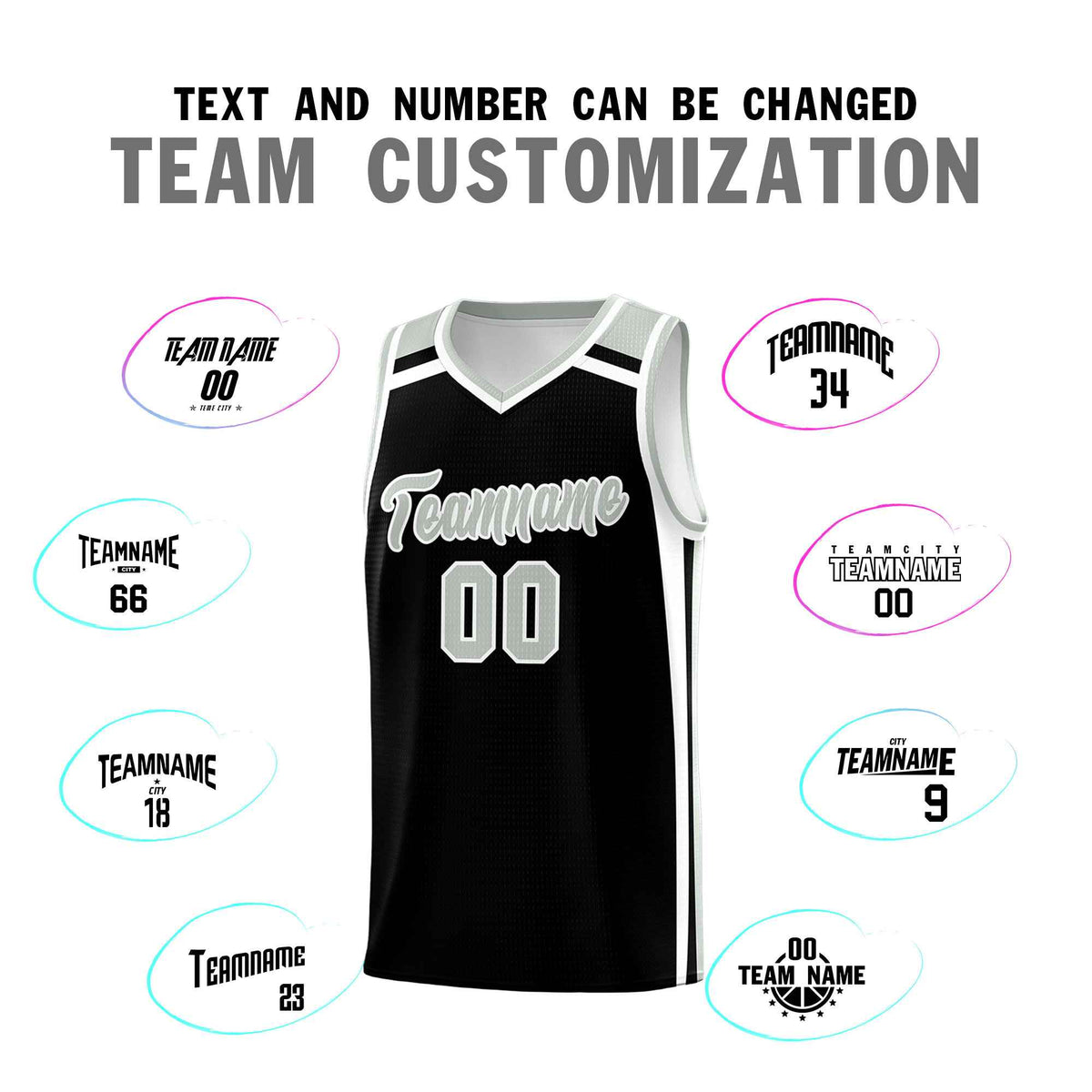 Custom Red Gray White Trendy Color Charge Series Sports Uniform Basketball Jersey
