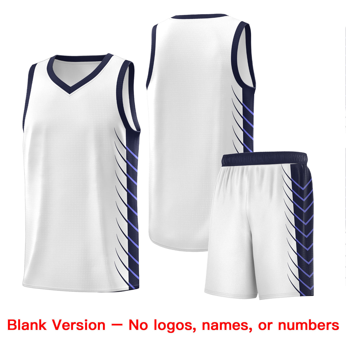 Custom Navy Navy Personalized Side Symmetrical Line Pattern Sports Uniform Basketball Jersey| KXKSHOP