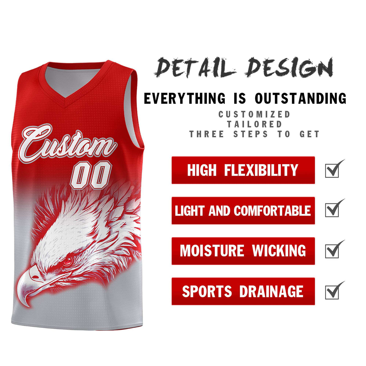 Custom Navy Teal Basketball Kits with Eagle Pattern