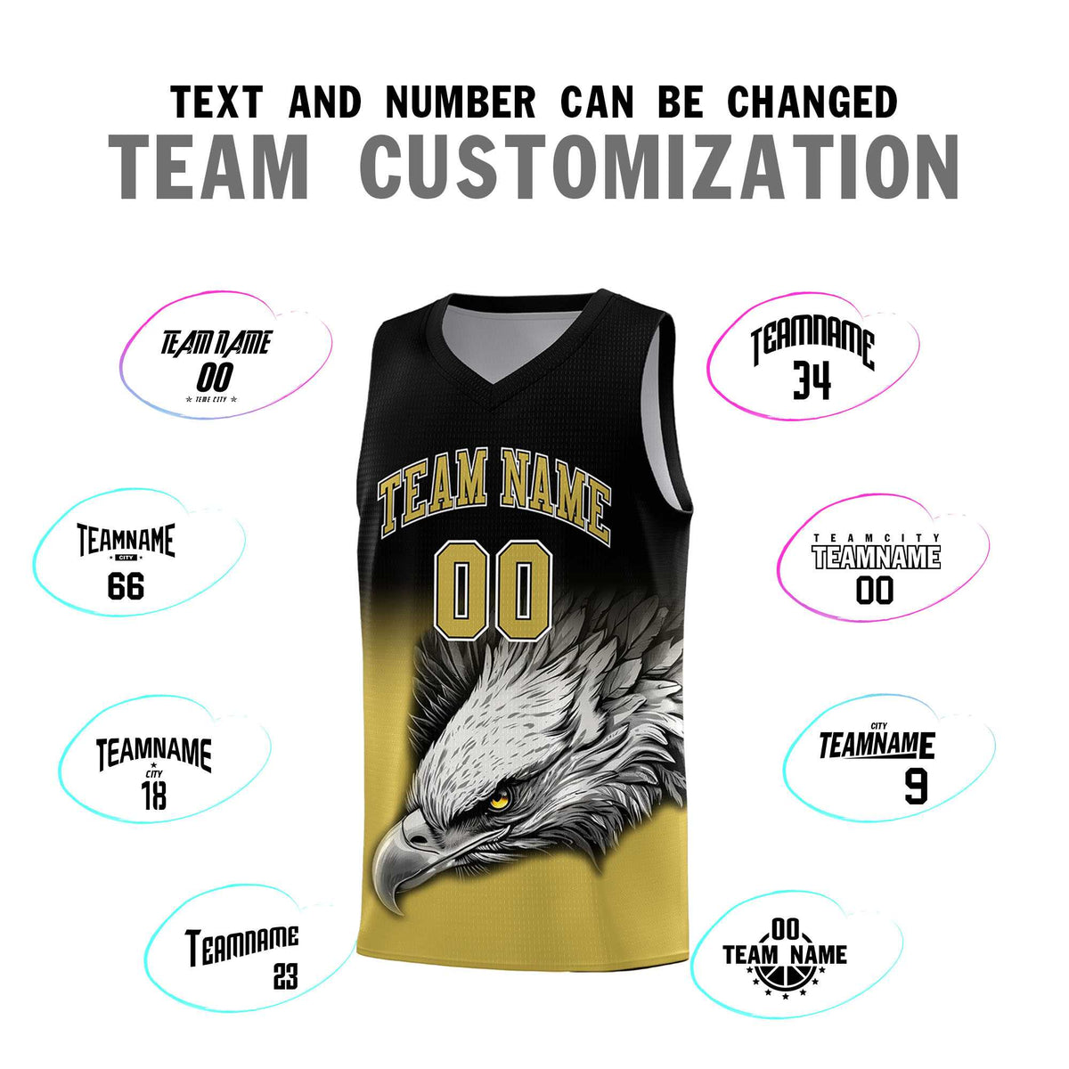 Custom Pink Purple Basketball Kits with Eagle Pattern