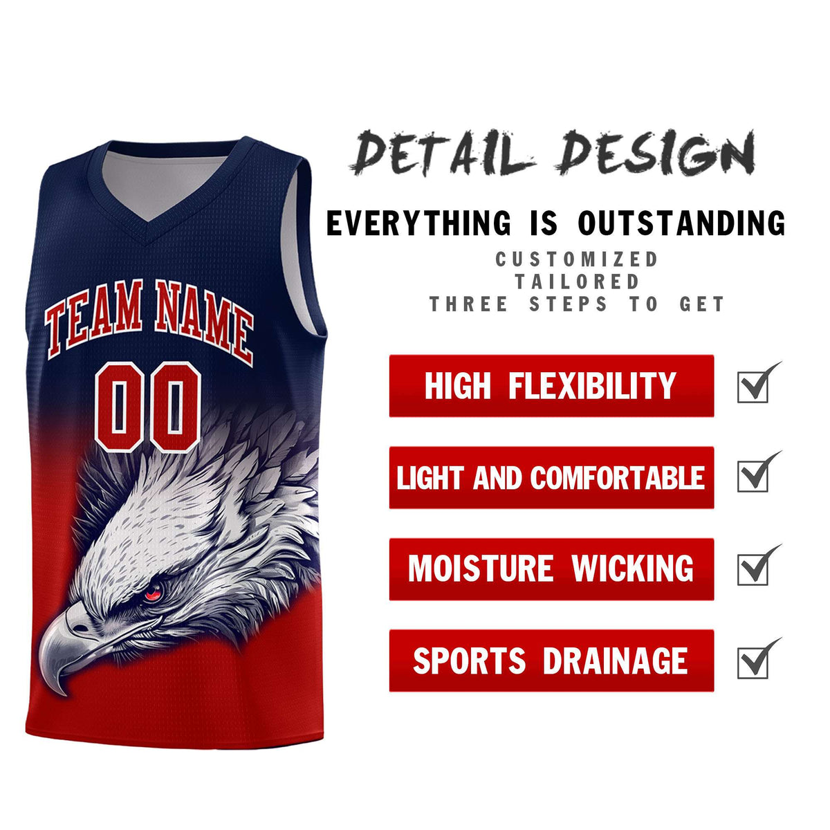 Custom Navy Neon Green Basketball Kits with Eagle Pattern