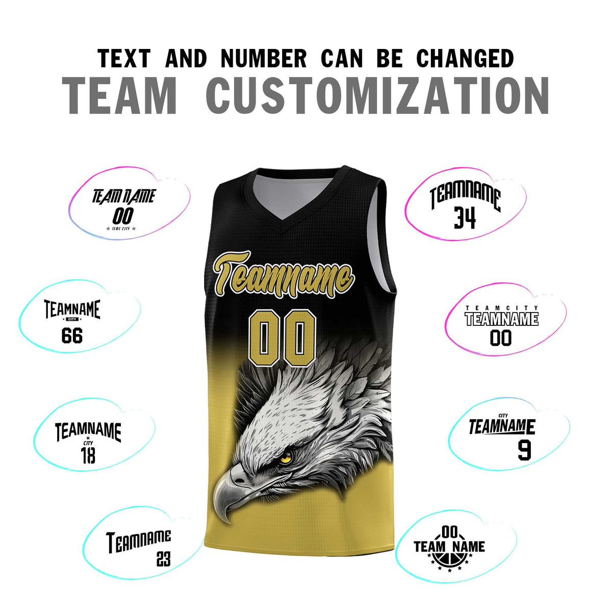 Custom Pink Purple Basketball Kits with Eagle Pattern