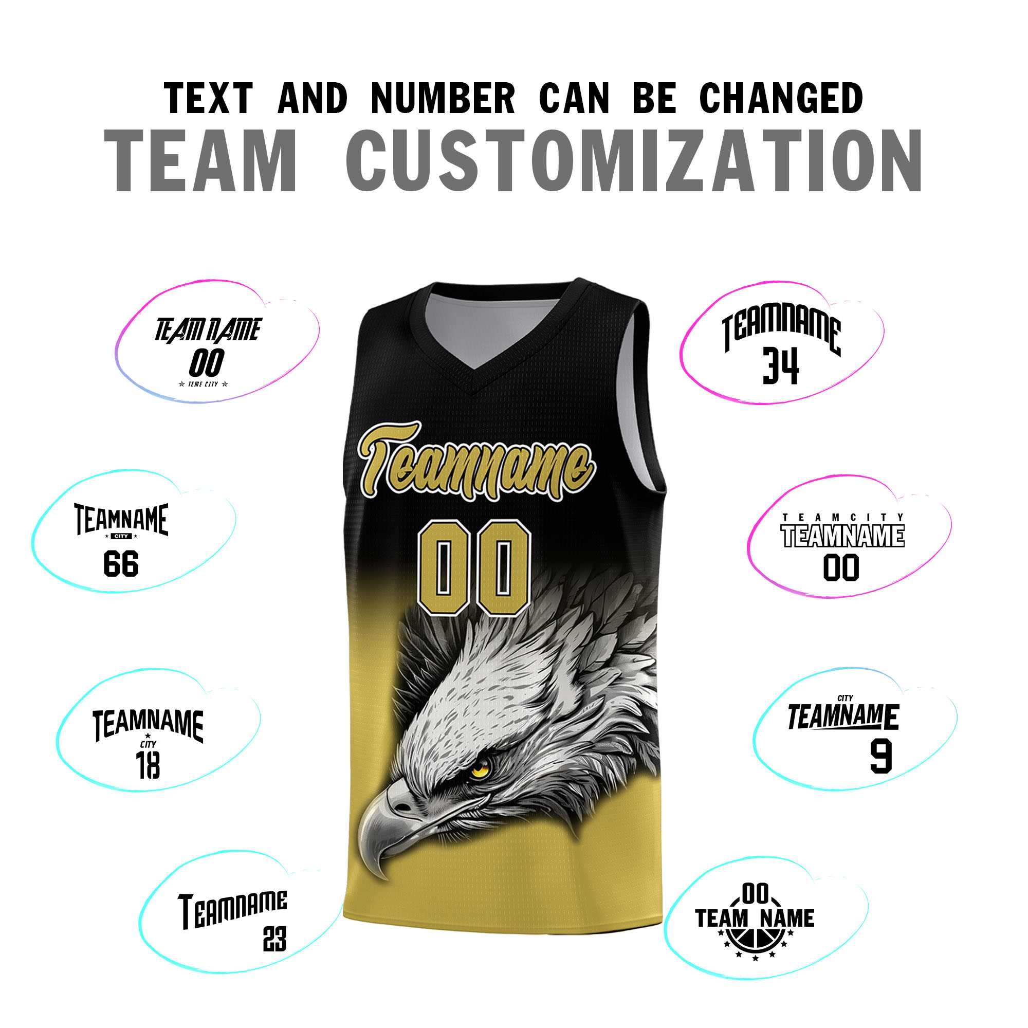 Custom Pink Purple Basketball Kits with Eagle Pattern