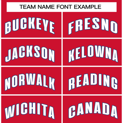 Custom Red White-Royal Personalized Basketball Shorts