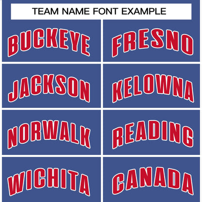 Custom Royal Red-White Personalized Basketball Shorts