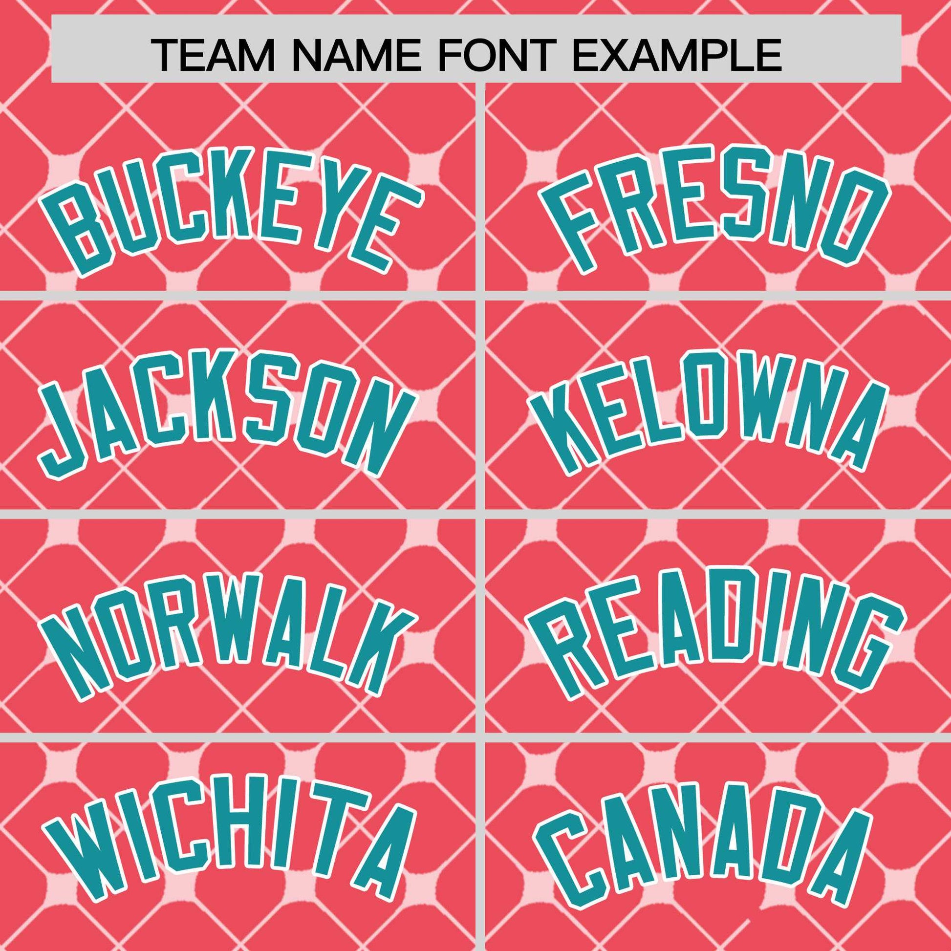 Custom Light Red-White Plaid Design Authentic Baseball Jersey