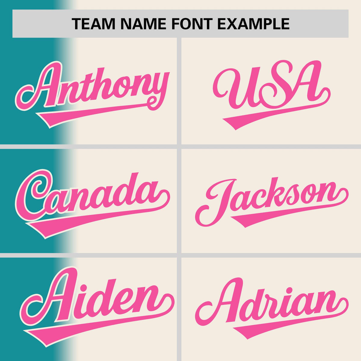 Custom Cream Aqua Pinstripe Personalized Gradient Authentic Baseball Jersey