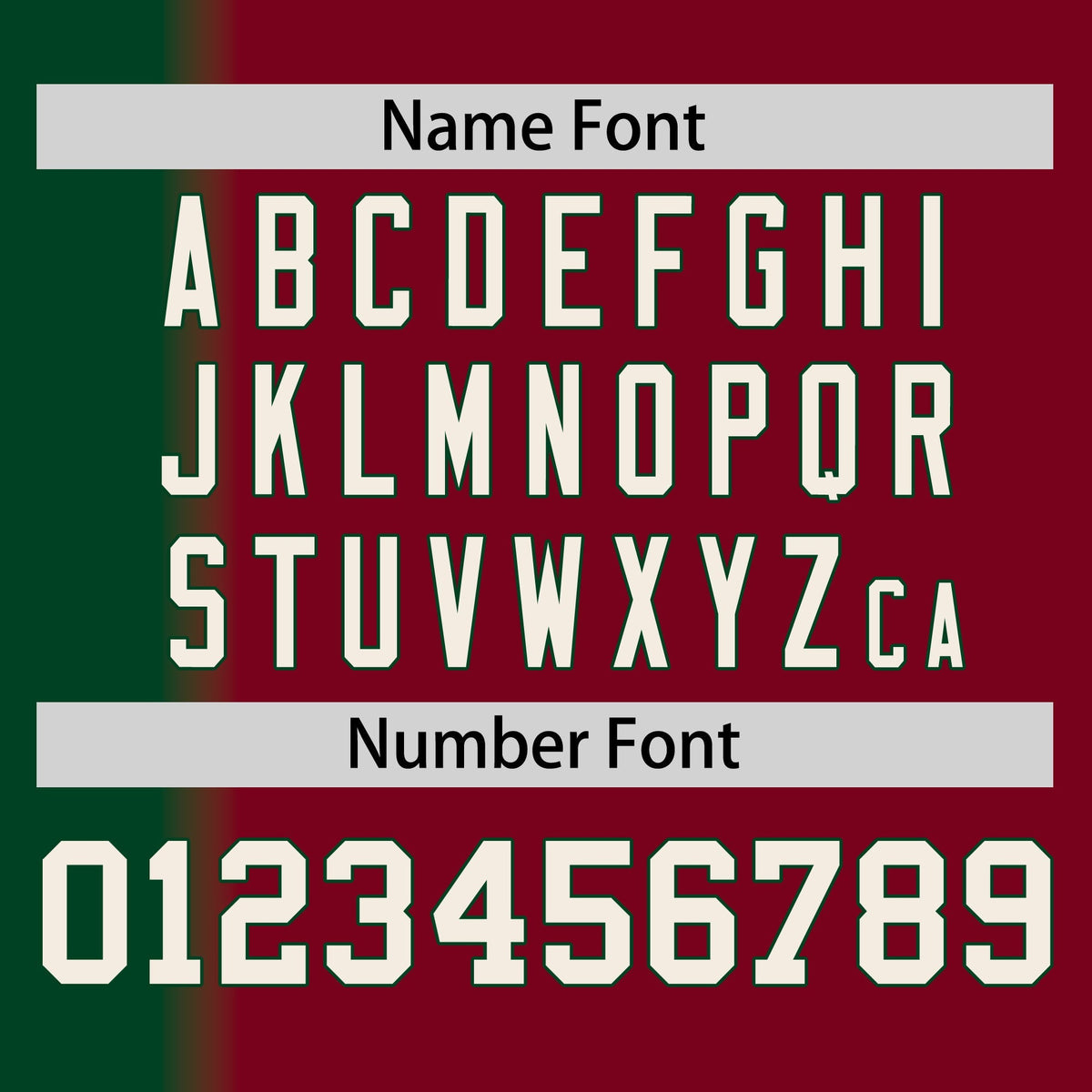 Custom Crimson Green Pinstripe Personalized Gradient Authentic Baseball Jersey