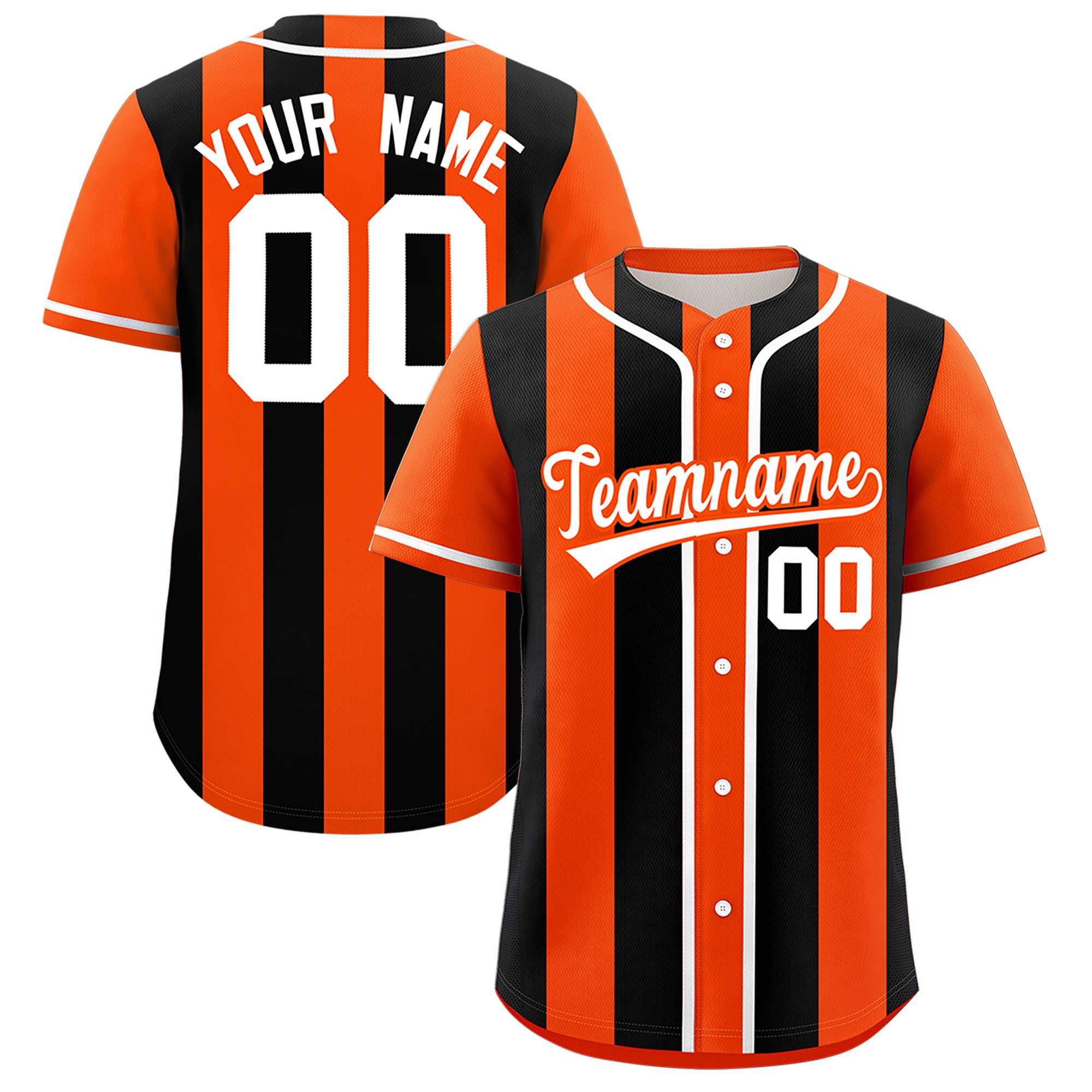 Baseball Thick Stripe Fashion Jersey