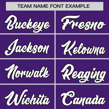 Custom Purple Black Pinstripe Personalized Raglan Sleeves Authentic Baseball Jersey