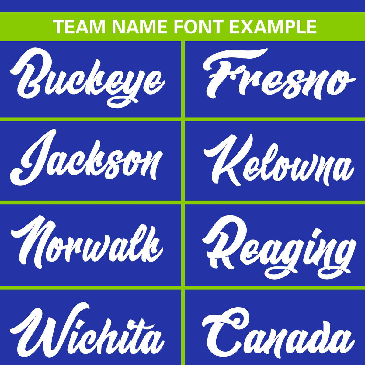 Custom Royal Neon Green-White Personalized Color Block Authentic Baseball Jersey