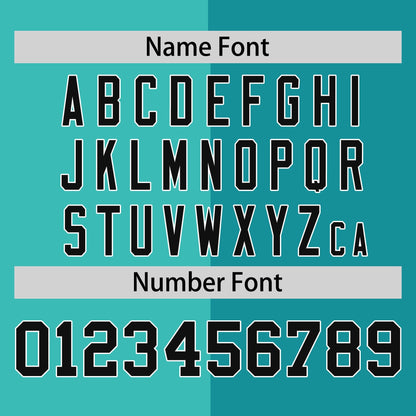 Custom Bright Green Aqua Personalized Symmetrical Gradient Design Authentic Baseball Jersey