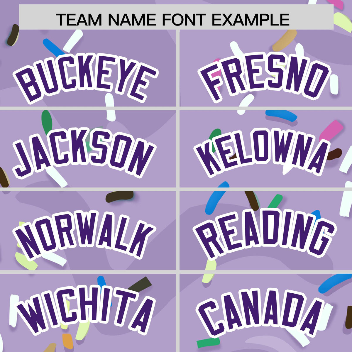 Custom Light Purple Ice Cream Cone Graffiti Pattern Fashion Authentic Baseball Jersey