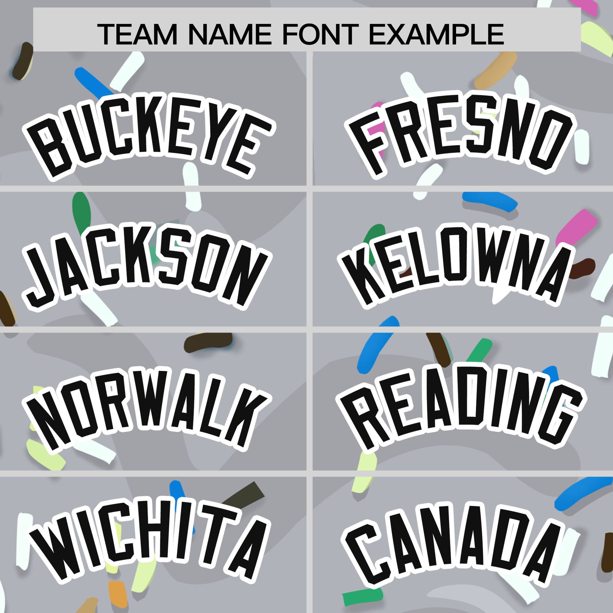 Custom Gray Ice Cream Cone Graffiti Pattern Fashion Authentic Baseball Jersey