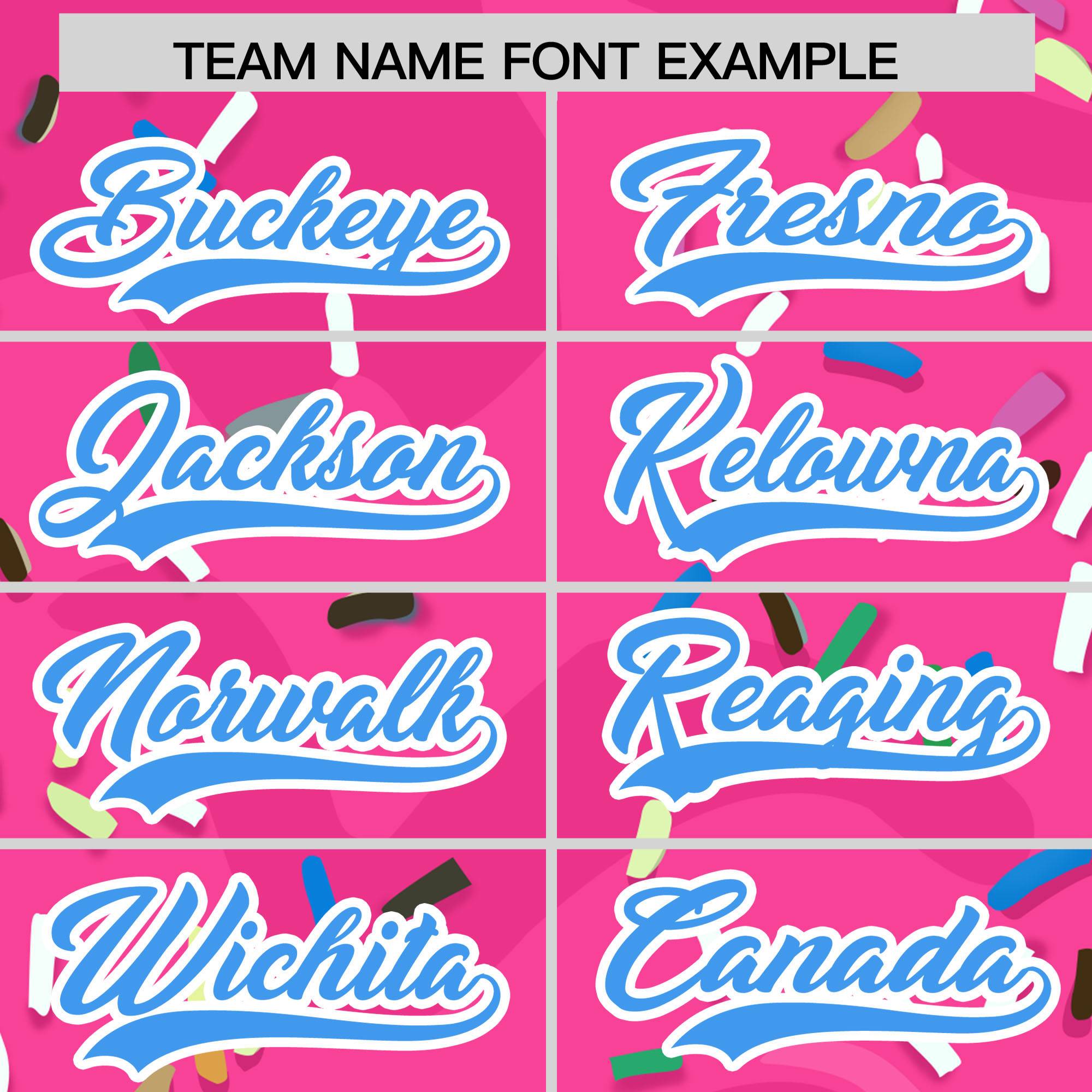 Custom Pink Ice Cream Cone Graffiti Pattern Fashion Authentic Baseball Jersey