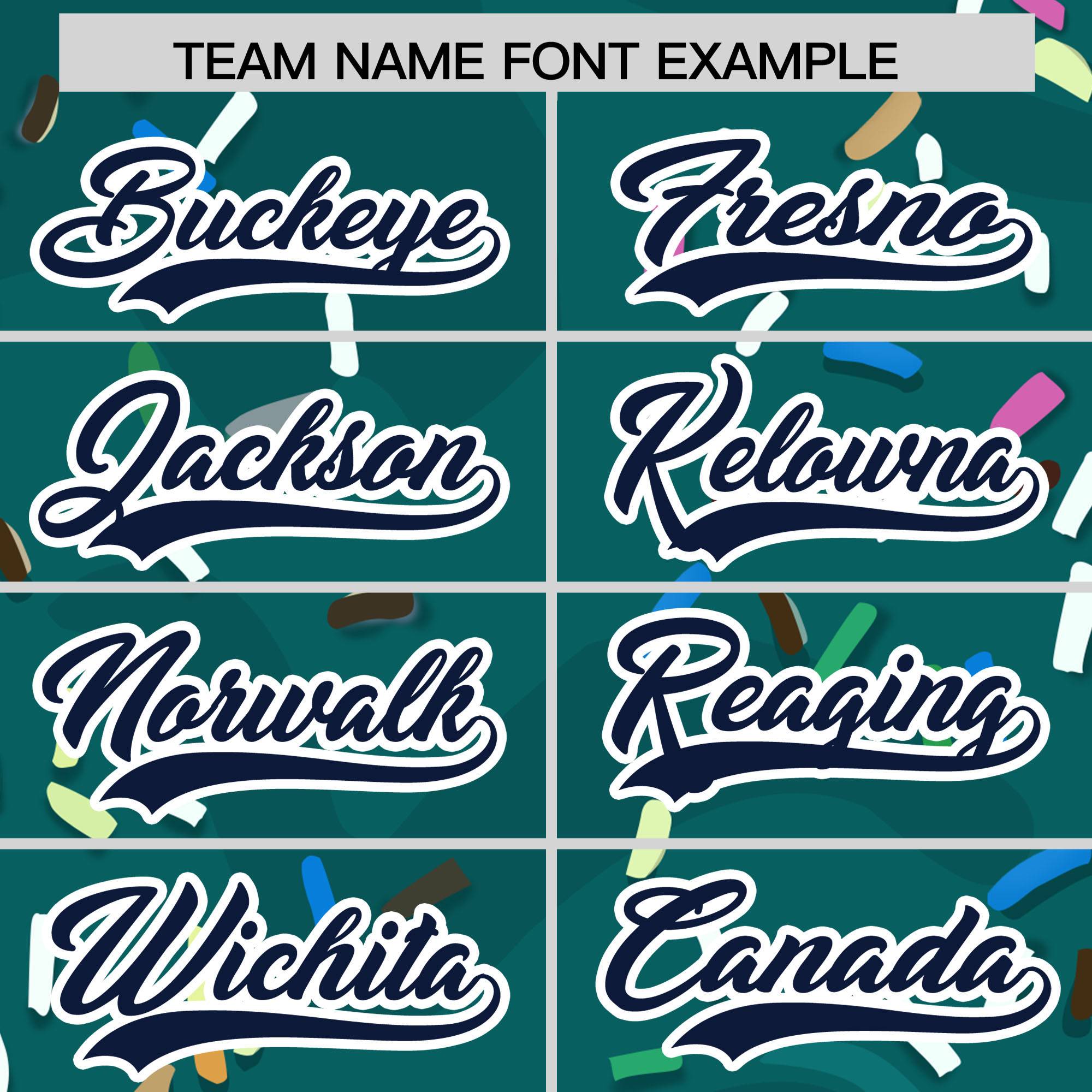 Custom Aqua Ice Cream Cone Graffiti Pattern Fashion Authentic Baseball Jersey