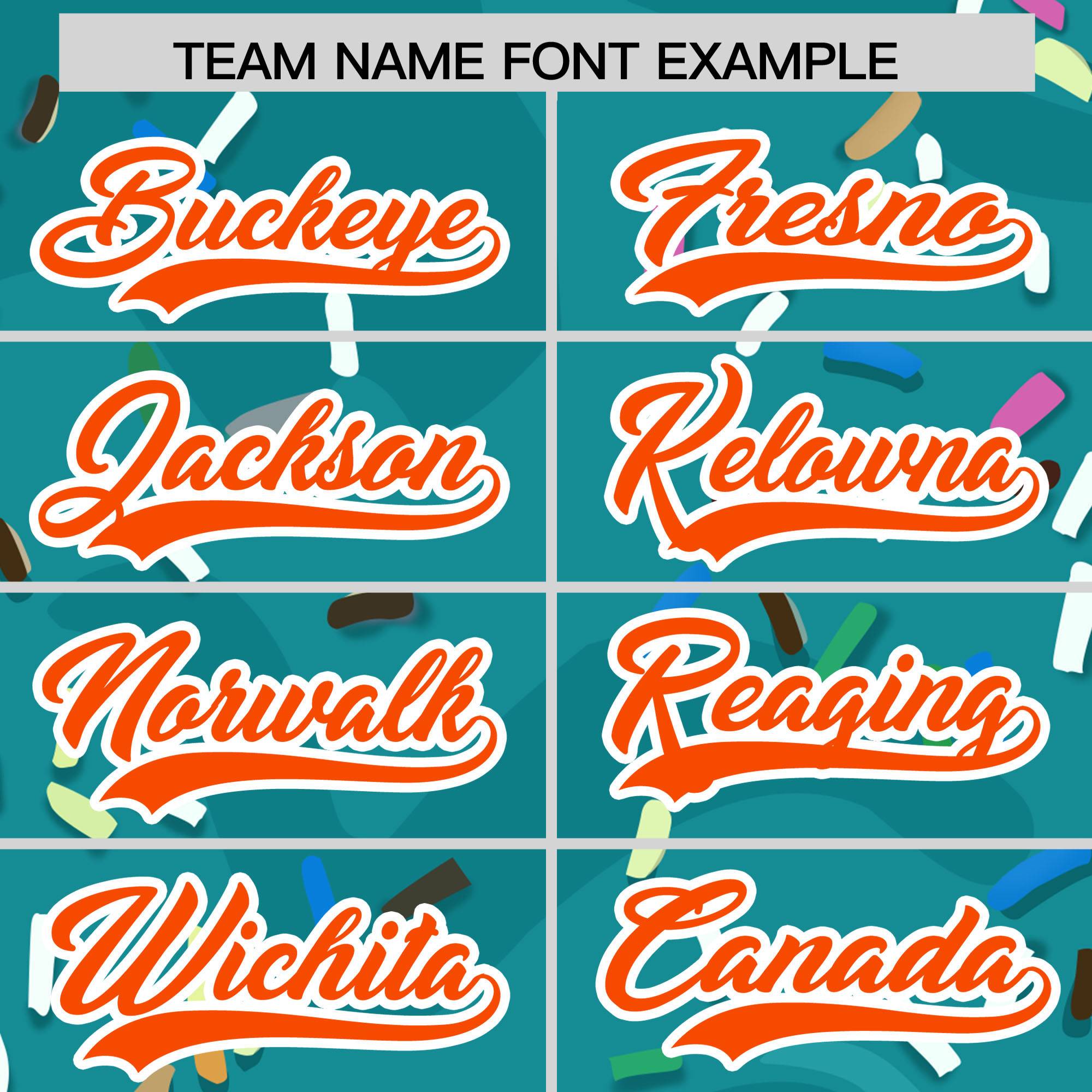 Custom Aqua Ice Cream Cone Graffiti Pattern Fashion Authentic Baseball Jersey