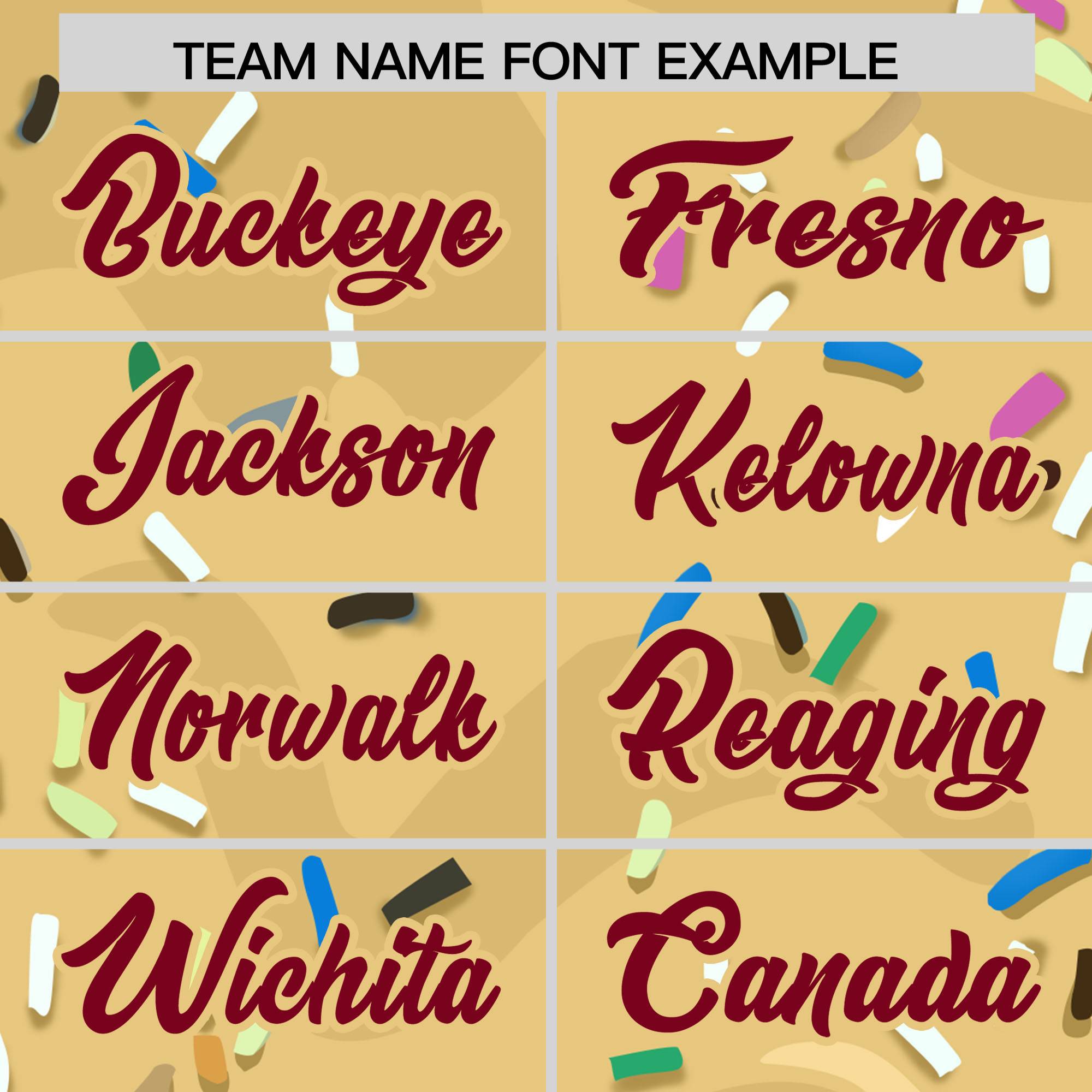 Custom Khaki Ice Cream Cone Graffiti Pattern Fashion Authentic Baseball Jersey