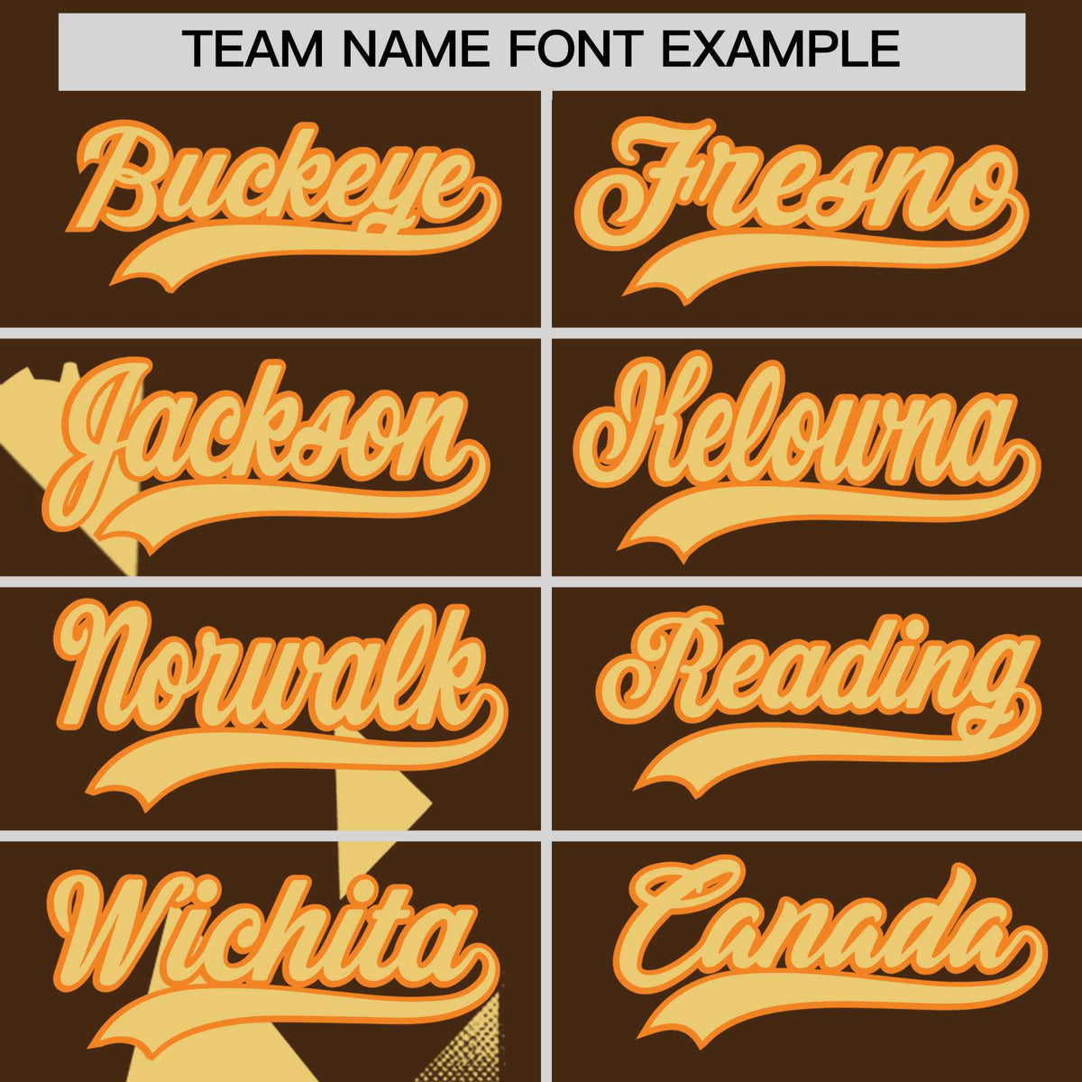 Custom Orange Brown Raptor Series Raglan Sleeves Urban Style Baseball Jersey