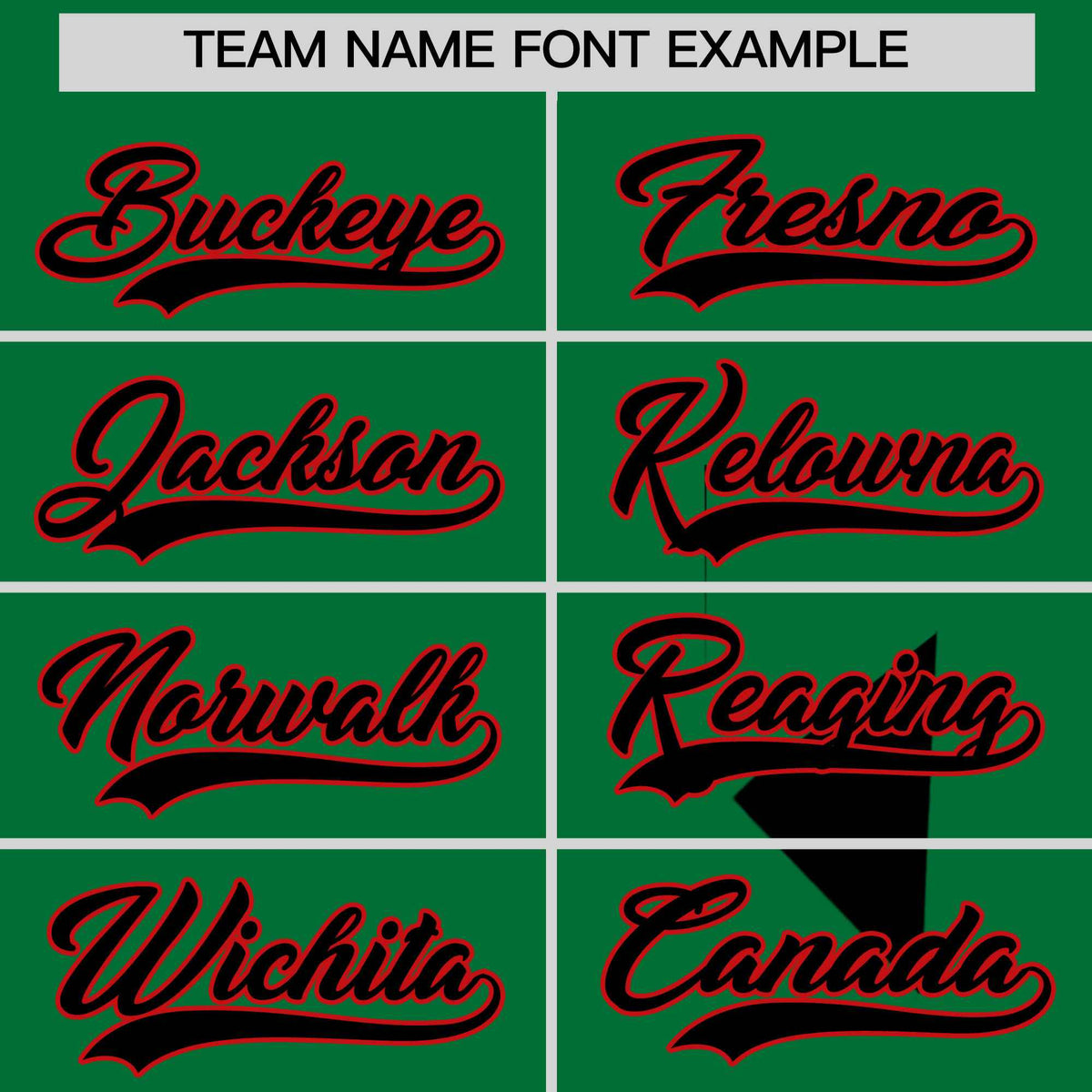 Custom Red Kelly Green Raptor Series Raglan Sleeves Drapable Baseball Jersey