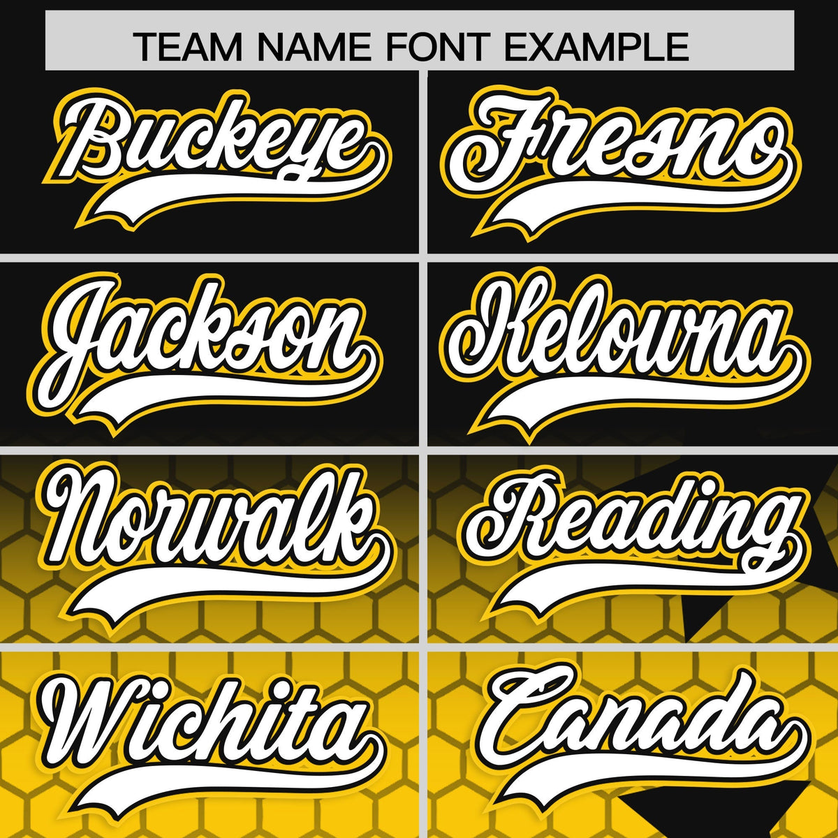 Custom Black Gold White Rising Stars Series Gradient Fashion Baseball Jersey| KXKSHOP