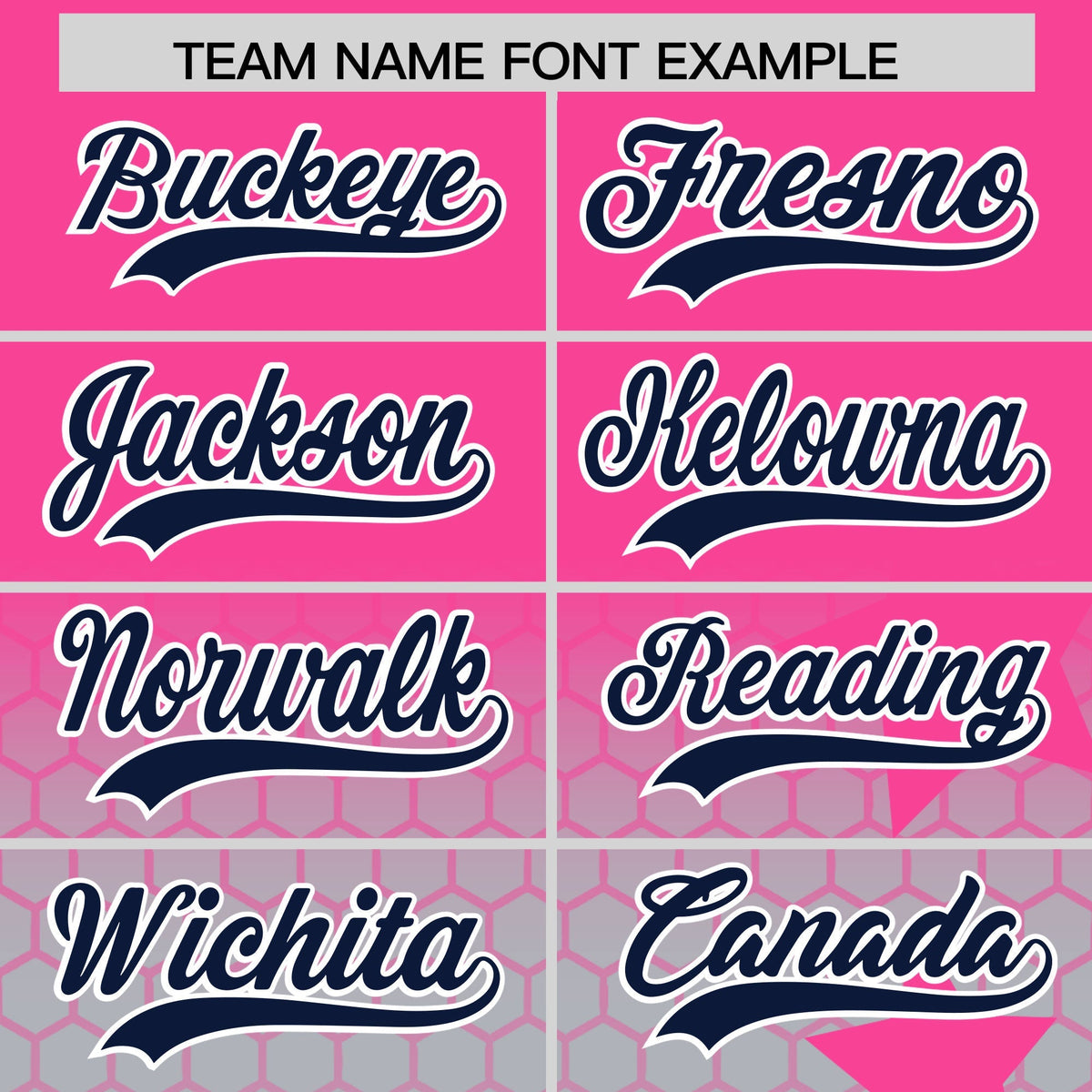 Custom Pink Gray Navy Rising Stars Series Gradient Fashion Baseball Jersey| KXKSHOP