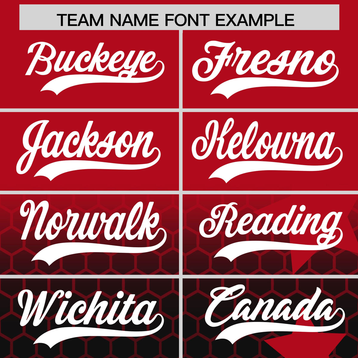 Custom Red Black White Rising Stars Series Gradient Fashion Baseball Jersey| KXKSHOP