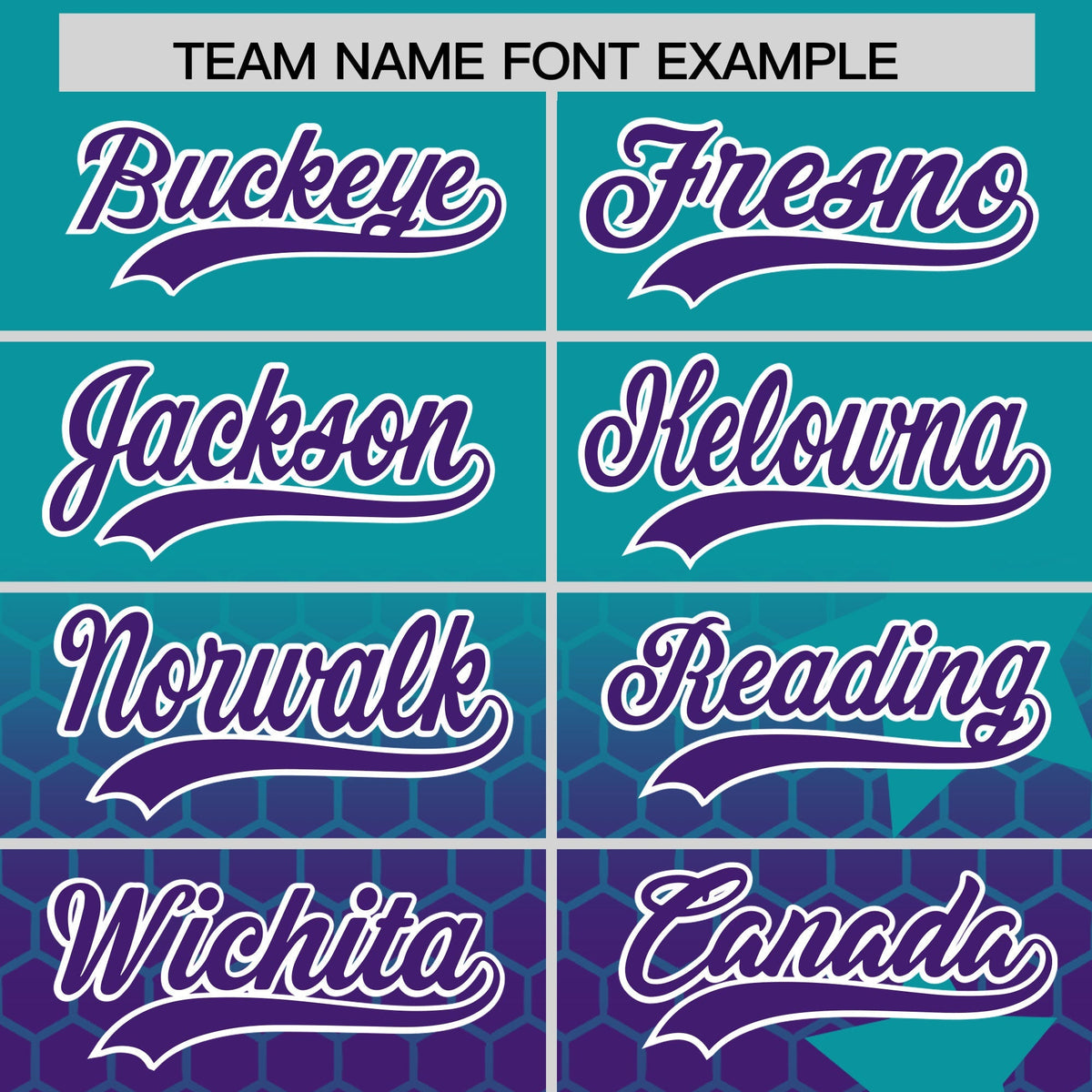 Custom Aqua Purple White Rising Stars Series Gradient Fashion Baseball Jersey| KXKSHOP