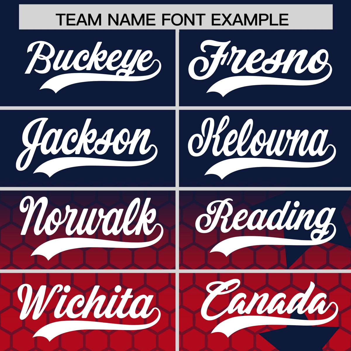 Custom Navy Red White Rising Stars Series Gradient Fashion Baseball Jersey| KXKSHOP