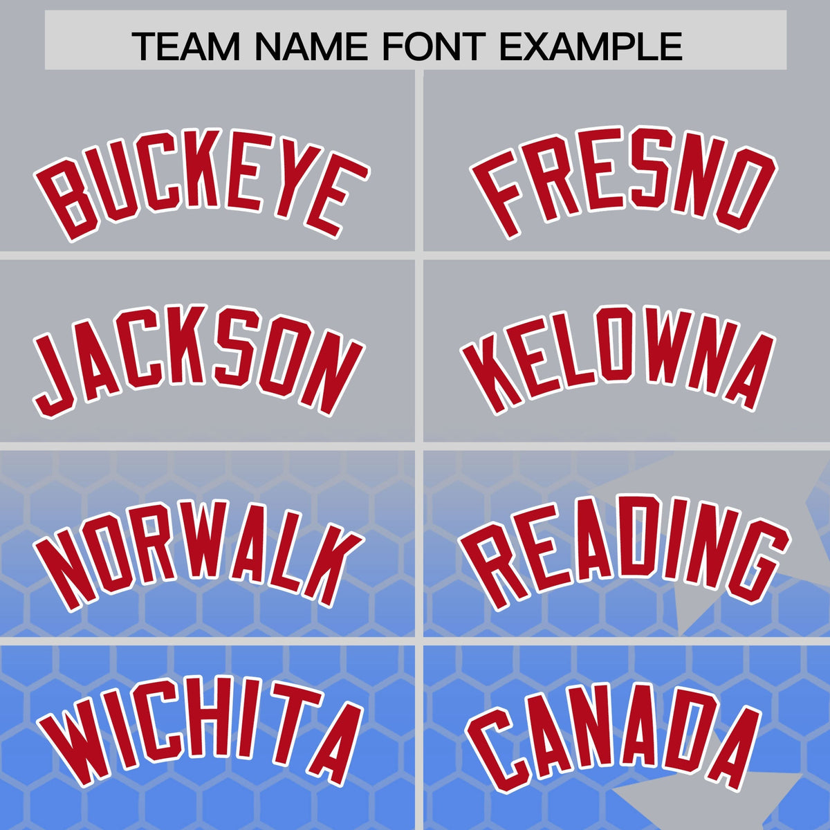 Custom Gray Powder Blue Red Rising Stars Series Gradient Fashion Baseball Jersey| KXKSHOP